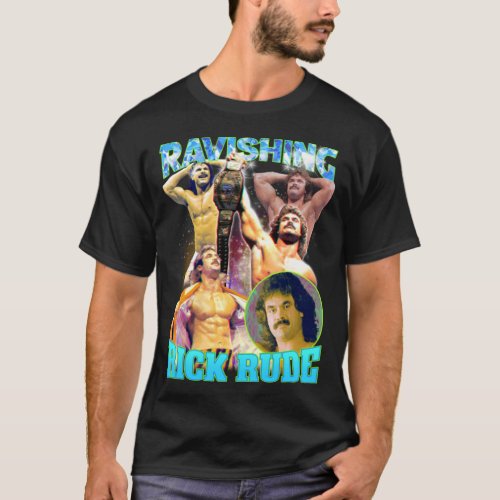 Wrestling T_ShirtRick Rude Bootleg T_Shirt