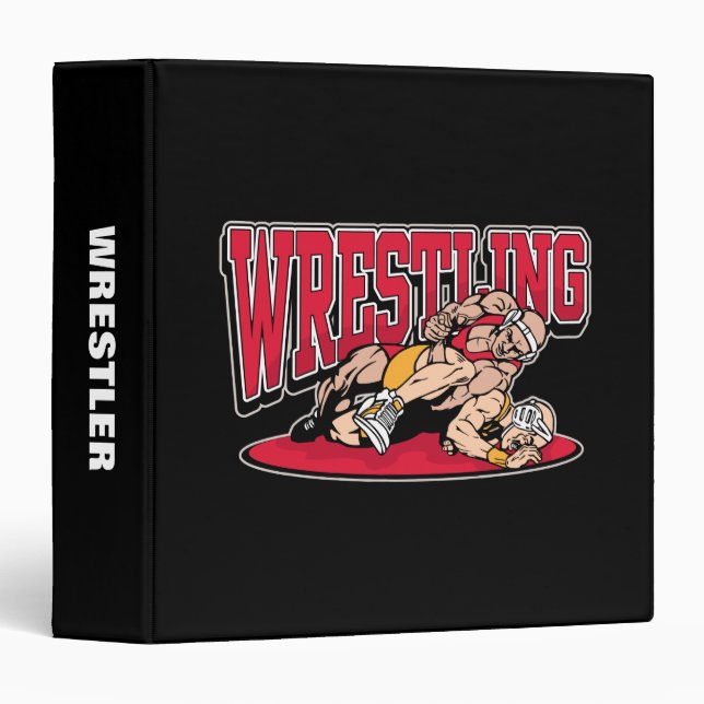 Wrestling Takedown Binder (Front/Spine)