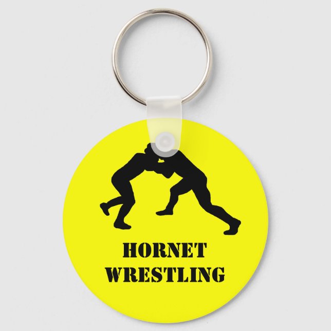Wrestling team keychain (Front)