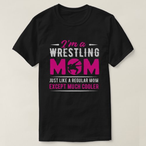 Wrestling tee Living that mom life wrestler MMA  