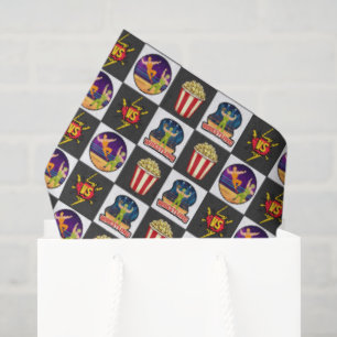 Wrestling Tissue Paper 