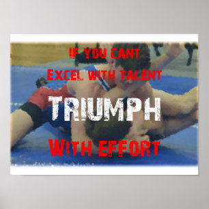 wrestling Triumph Poster