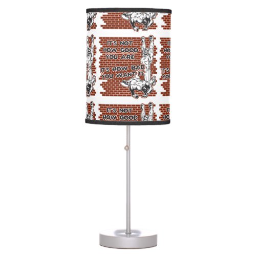 Wrestling Victory Table Lamp