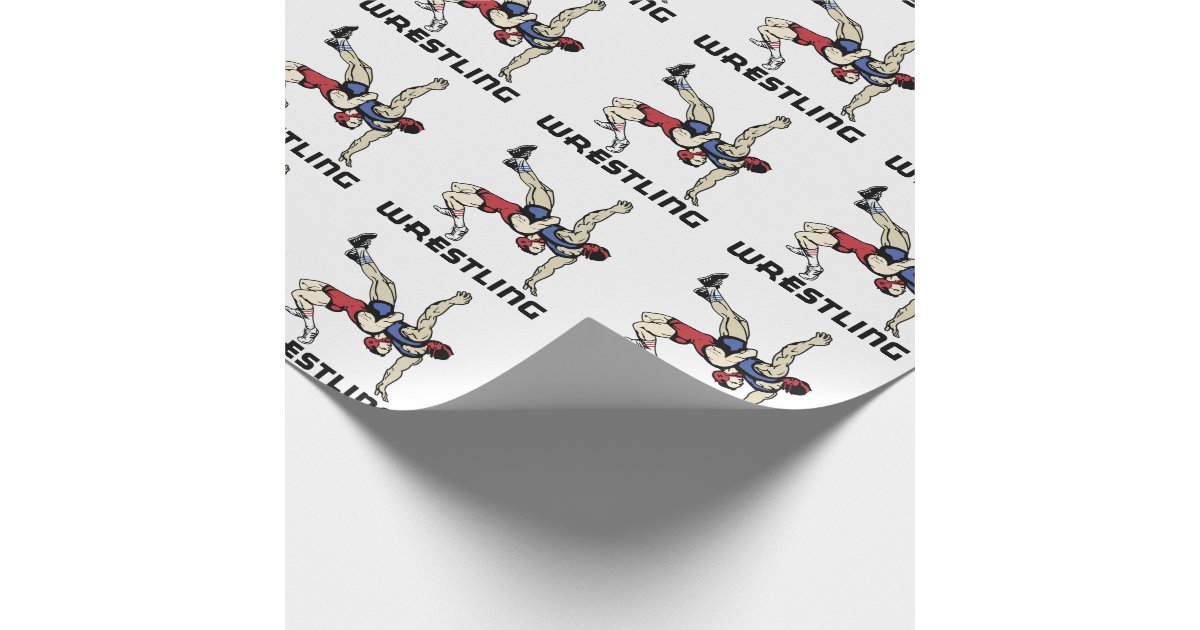 Wwe wrestling christmas wrapping paper