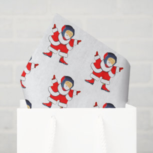 Wrestling Wrestler Christmas Holiday Gift Tissue P Paper
