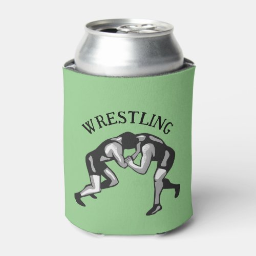 Wrestling Wrestler Design Can Cooler