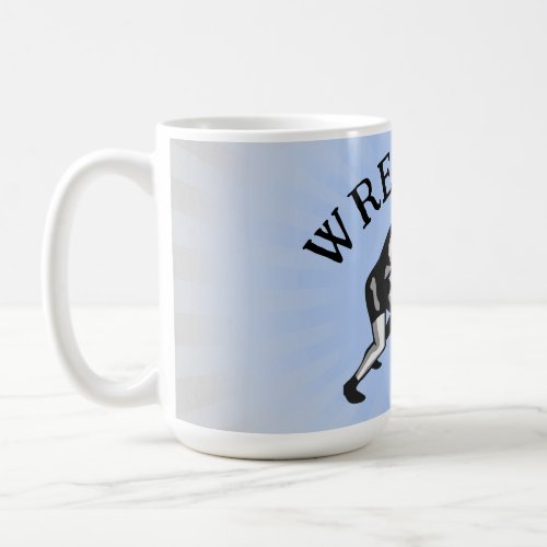 Wrestling Wrestler Design Coffee Mug