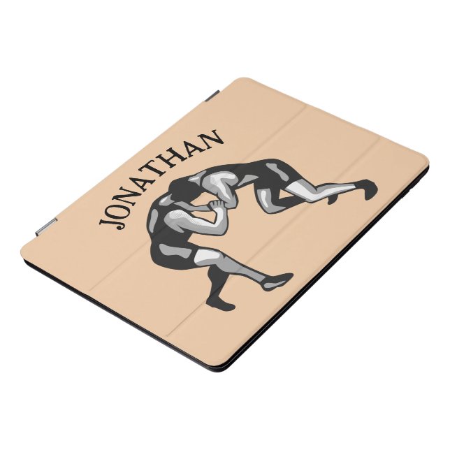 Wrestling Wrestler Design iPad Pro Cover (Side)