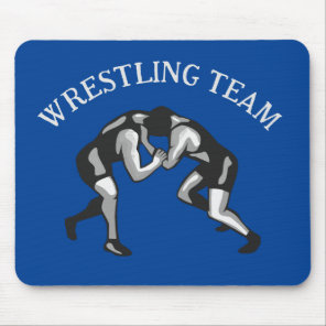 Wrestling Wrestler Design Mouse Pad