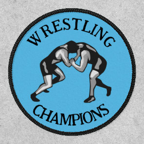 Wrestling Wrestler Design Patch