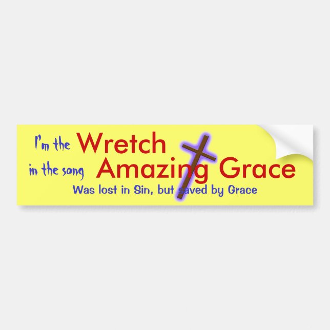 Wretched Bumper Sticker (Front)