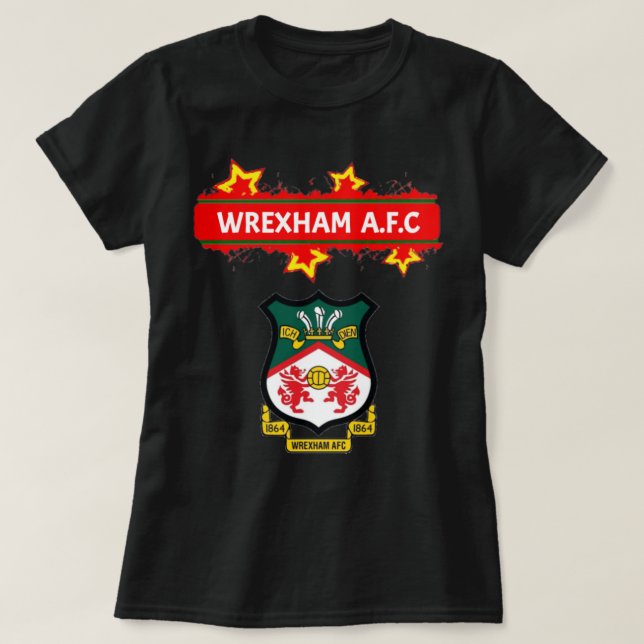WREXHAM AFC Classic  T-Shirt (Design Front)