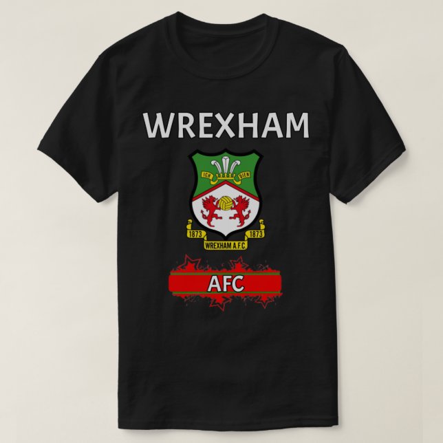 WREXHAM AFC Long    T-Shirt (Design Front)