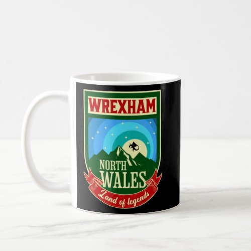 Wrexham  Men Women Students Welsh Dragon Wales Wre Coffee Mug