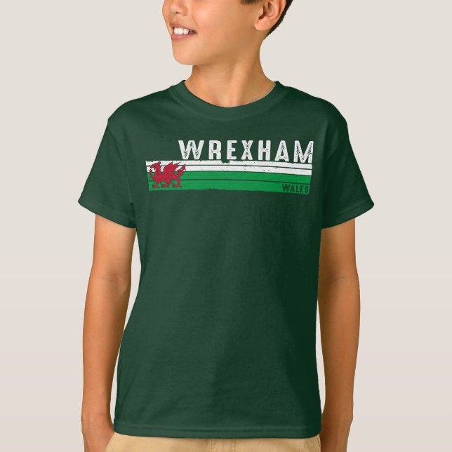 Wrexham Wales Pride T-Shirt (Front)