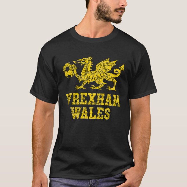 Wrexham Wales Soccer Jersey For Men Women Kids T S T-Shirt (Front)