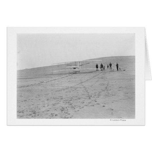 Wright Brothers 1903 Machine at Cards (Front Horizontal)