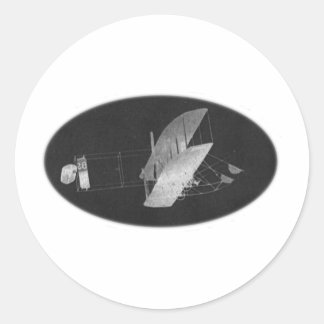 Wright Brothers #1 Classic Round Sticker