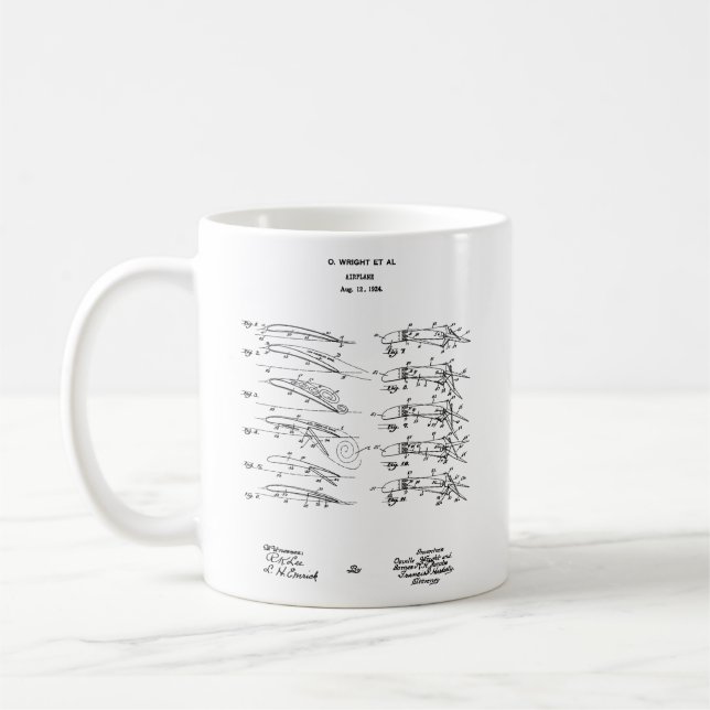 Wright Brothers Airplane mug #4 (Left)