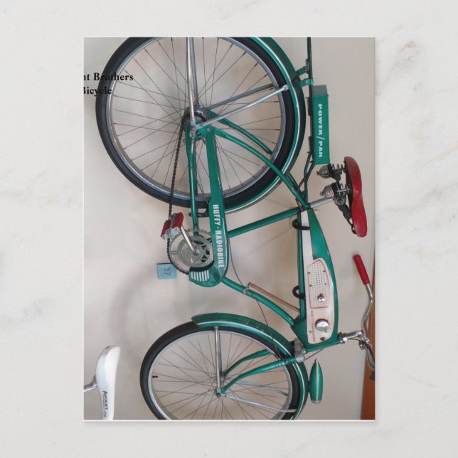 Wright Brothers Bicycle Postcard (Front)