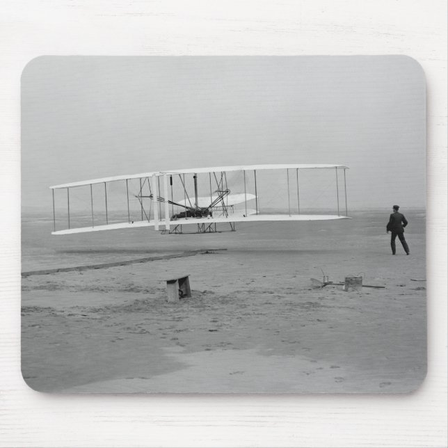 Wright Brothers First Flight Mouse Pad (Front)