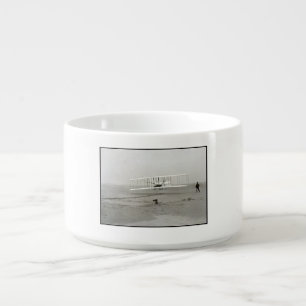 Wright Brothers Flyer First Plane Flight Aviation Bowl