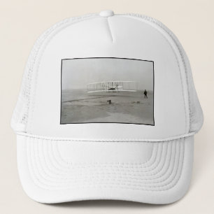Wright Brothers Flyer First Plane Flight Aviation Trucker Hat