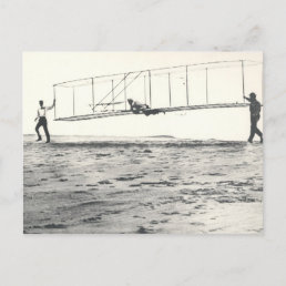 Wright Brothers&#39; Glider Tests Postcard