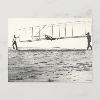 Wright Brothers' Glider Tests Postcard by Argos_Photography at Zazzle