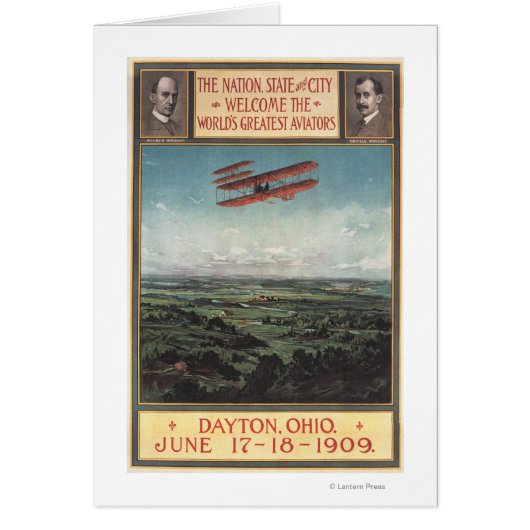 Wright Brothers Plane Cards (Front)