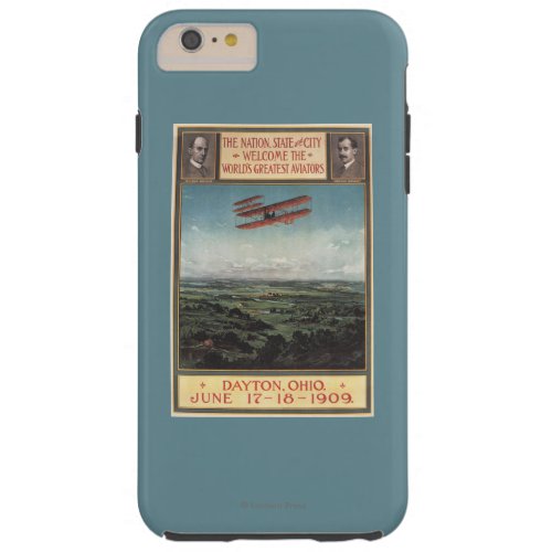 Wright Brothers Plane Tough iPhone 6 Plus Case