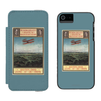 Wright Brothers Plane iPhone SE/5/5s Wallet Case