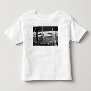 Wright Brothers Plane with Pilot and Toddler T-shirt