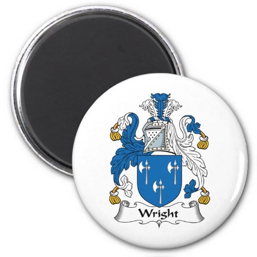 Wright Family Crest Magnet