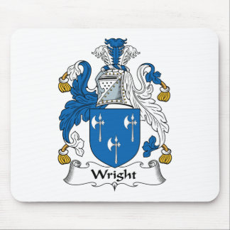 Wright Family Crest Mouse Pad
