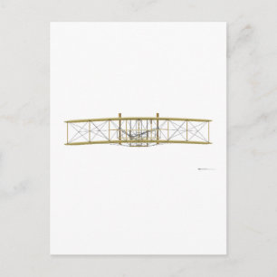 Wright Flyer 1903  Front View Postcard