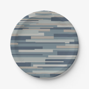 Wright Mid Century Modern Geometric Abstract  Paper Plates