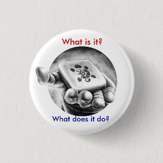 Wright on Time Books - Mysterious Mayan Time Tuner Button