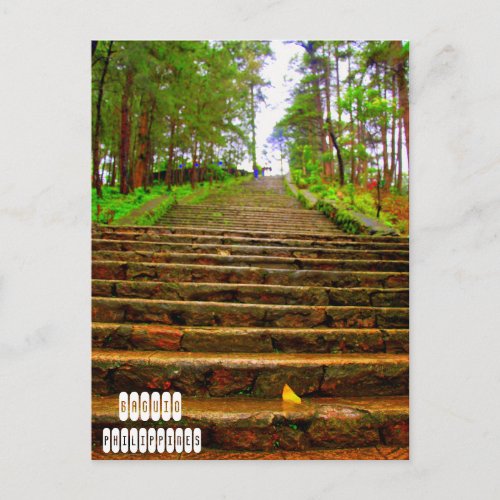 Wright Park in Baguio Postcard