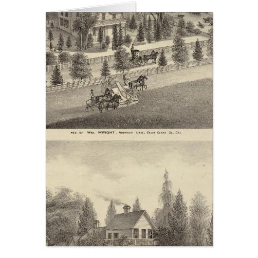 Wright, Putnam residences Cards (Front)