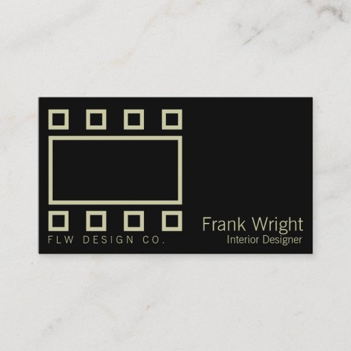Customizable Wright Rectangles & Squares Business Card