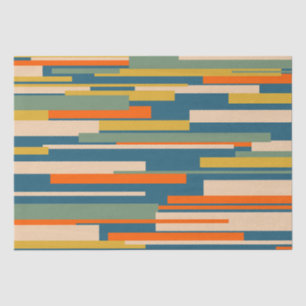 Wright Retro Modern Abstract Geometric Pattern Tissue Paper