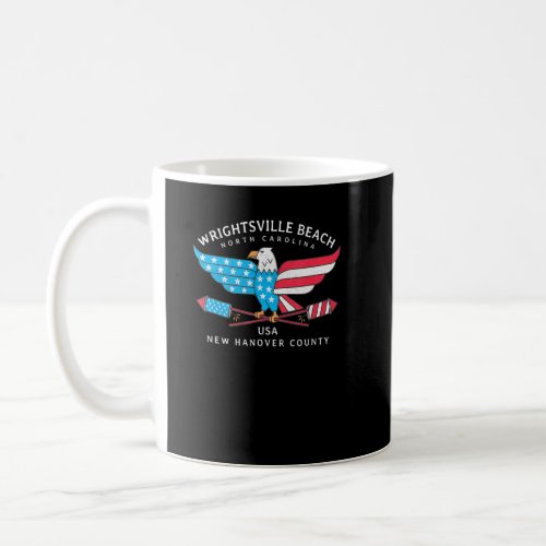 Wrightsville Beach Nc Summer Patriotic Pride On Th Coffee Mug