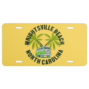 Wrightsville Beach,North Carolina License Plate