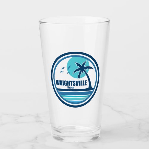 Wrightsville Beach North Carolina Palm Tree Birds Glass