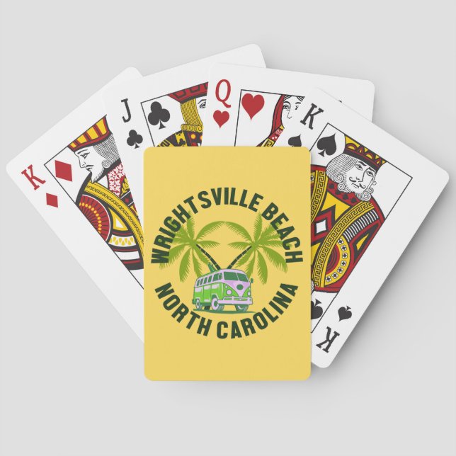 Wrightsville Beach,North Carolina Poker Cards (Back)