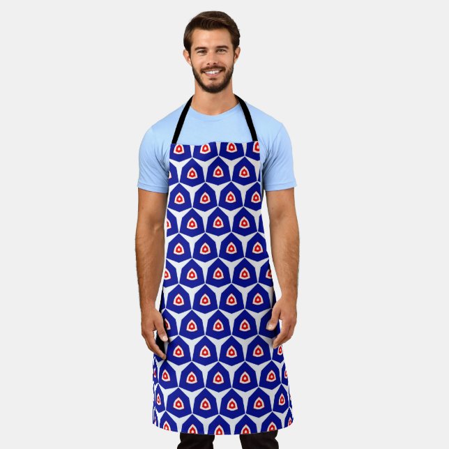 Wrigley Baseball Colors Apron (Worn)