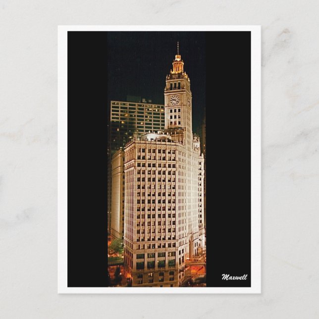 Wrigley Building Postcard (Front)