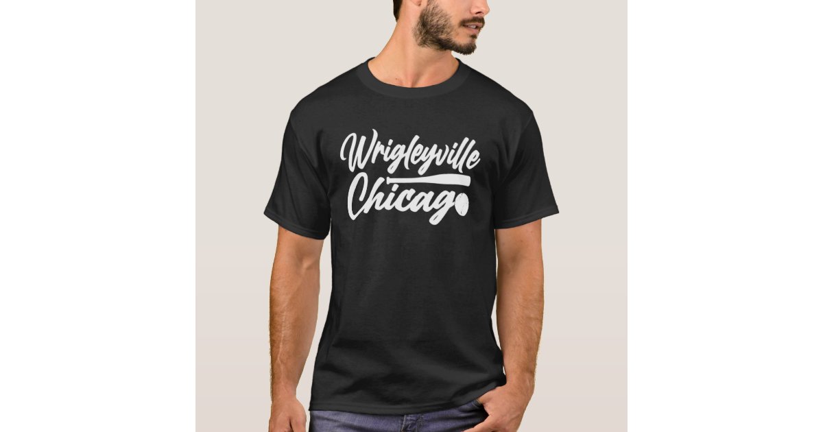 Wrigleyville Chicago Baseball American T-Shirt