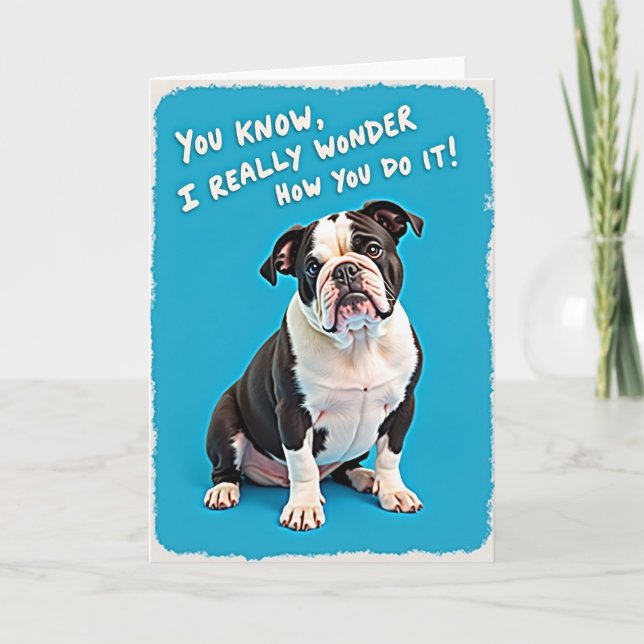 Wrinkled Friend Mothers Day Card (Front)